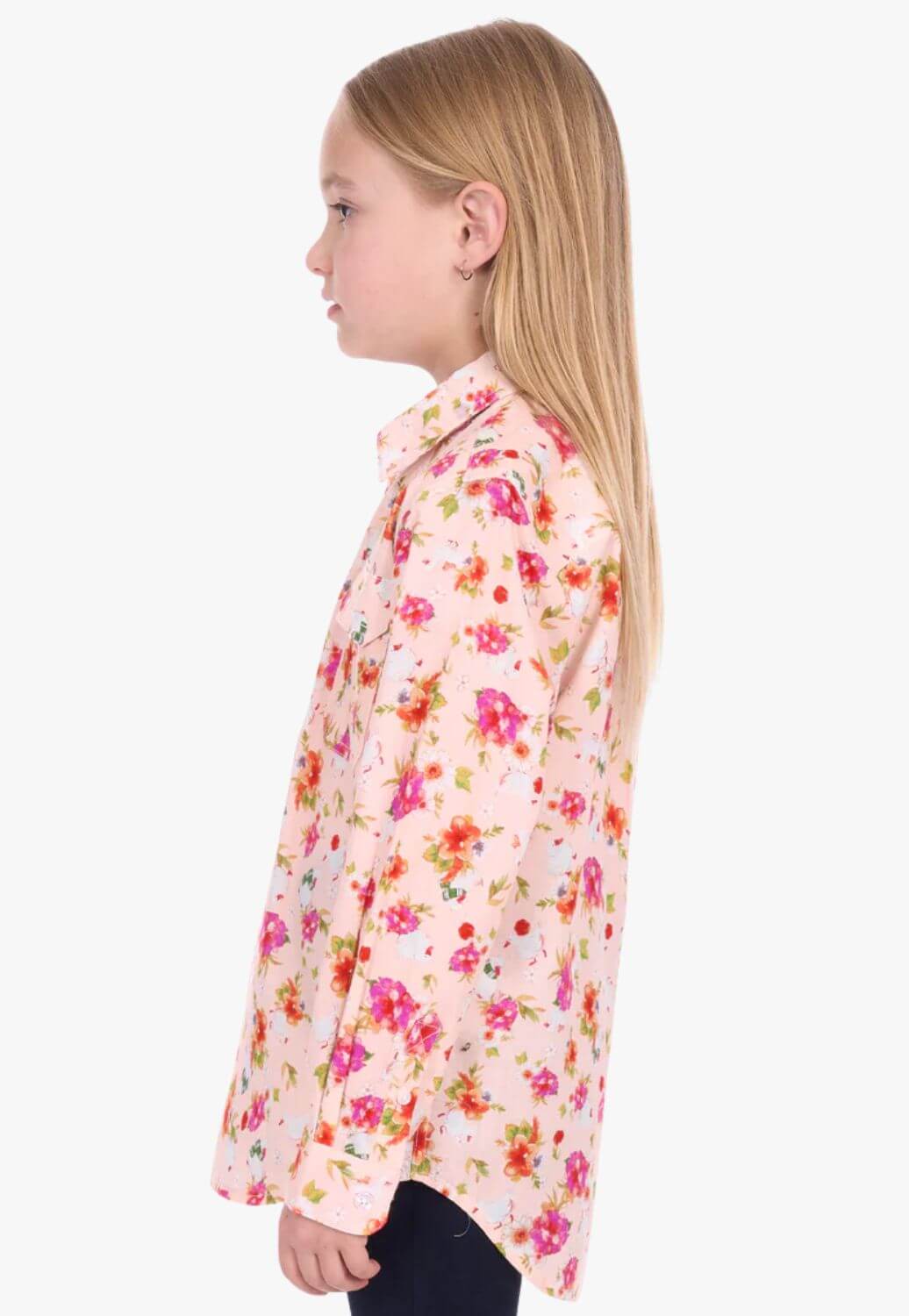 Hard Slog Girls Lily Long Sleeve Shirt