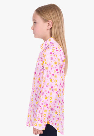 Hard Slog Girls Daisy Long Sleeve Shirt
