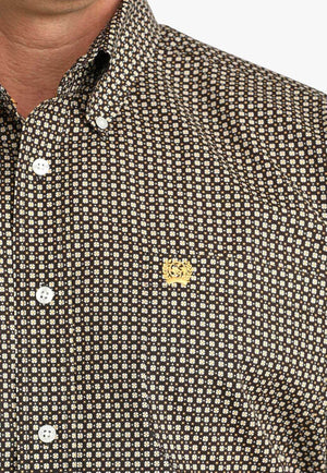 Cinch Mens Classic Fit Short Sleeve Shirt