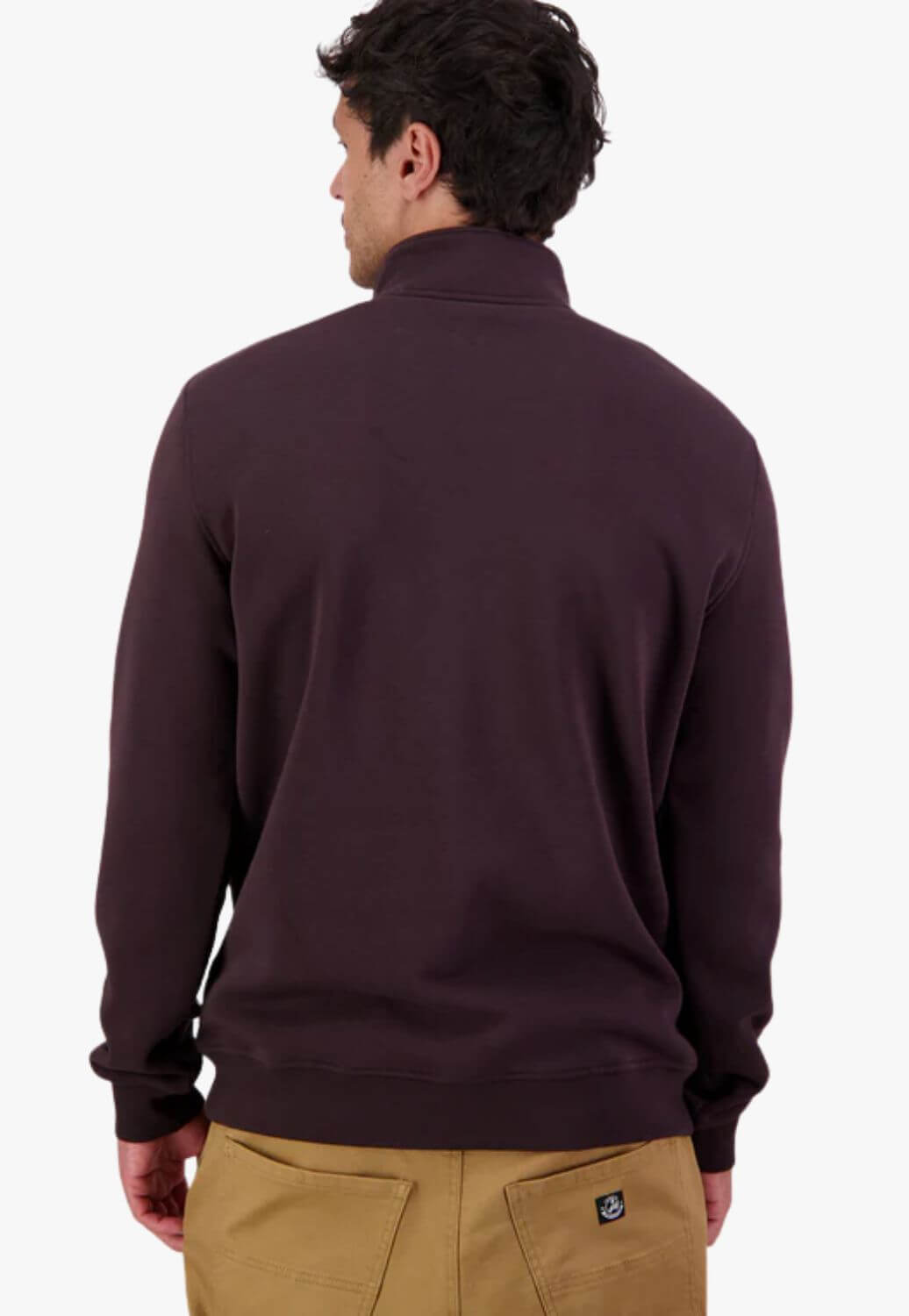 Swandri Mens Fundamentals Quarter Zip Sweatshirt
