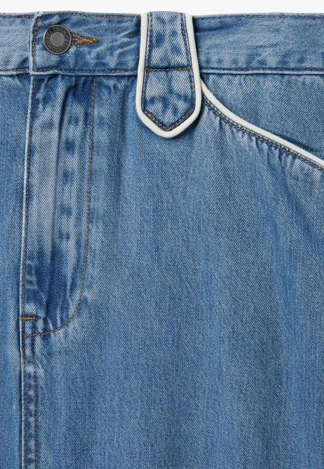 Stetson Womens Denim Skirt