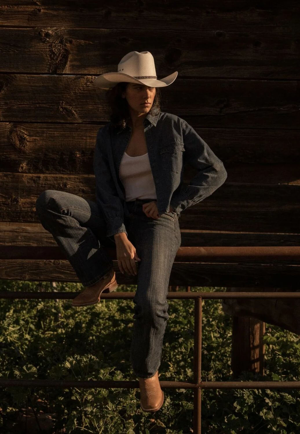 Stetson Womens Long Sleeve Shirt Blue XS