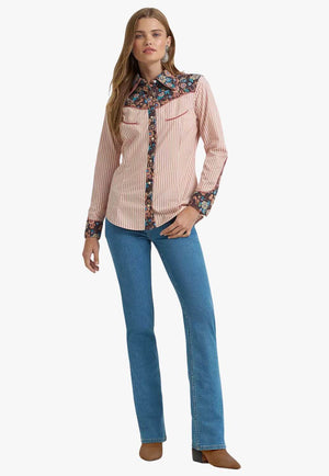 Wrangler X Lainey Wilson Prarie Print Shirt