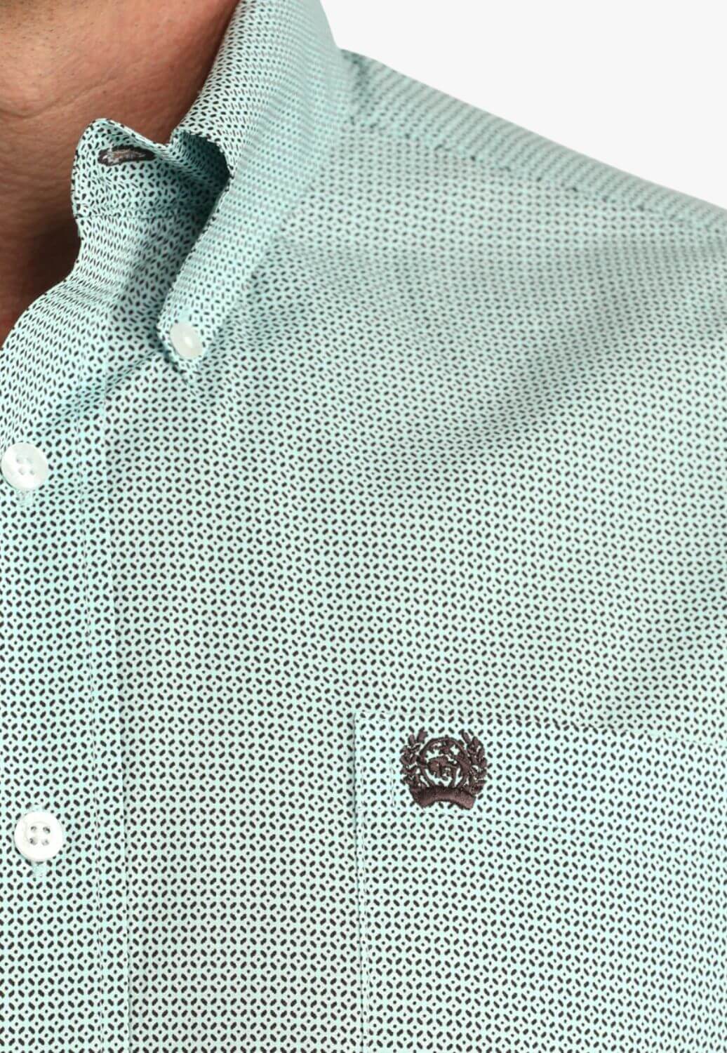 Cinch Mens Classic Fit Short Sleeve Shirt