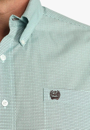 Cinch Mens Classic Fit Short Sleeve Shirt