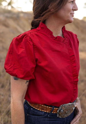 Black Colt Womens Laura Short Sleeve Shirt