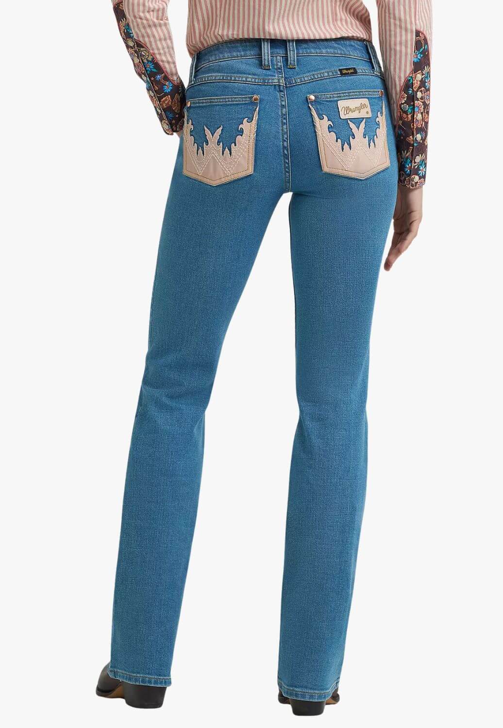 Wrangler X Lainey Wilson Womens Embellished Mae Bootcut Jean