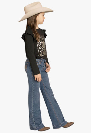 Rock & Roll Girls Stretch Trouser Jean