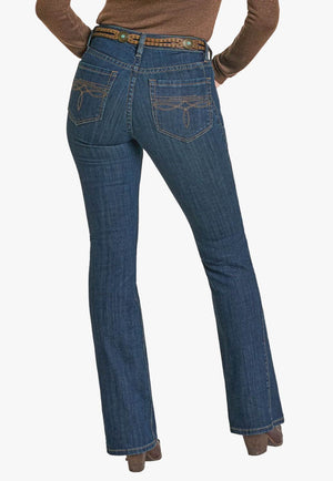 Rock & Roll Womens High Rise Bootcut Jean