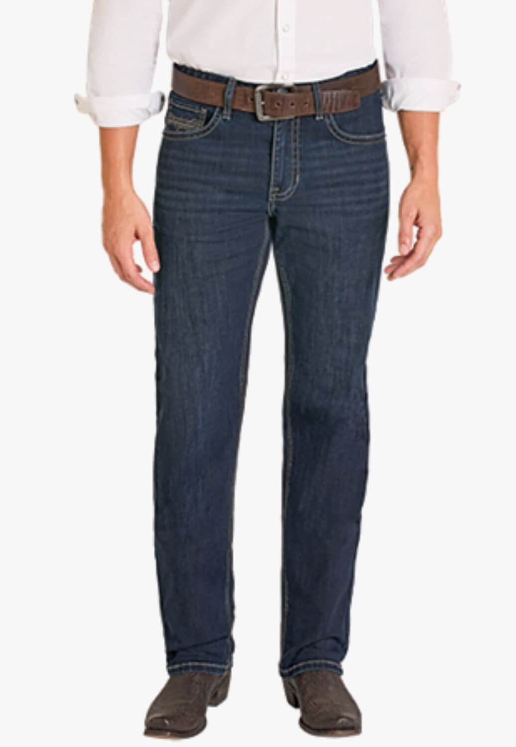 Rock & Roll Mens High Rise Relaxed Bootcut Jean
