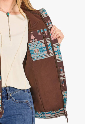 Rock & Roll Womens Aztec Print Jacket