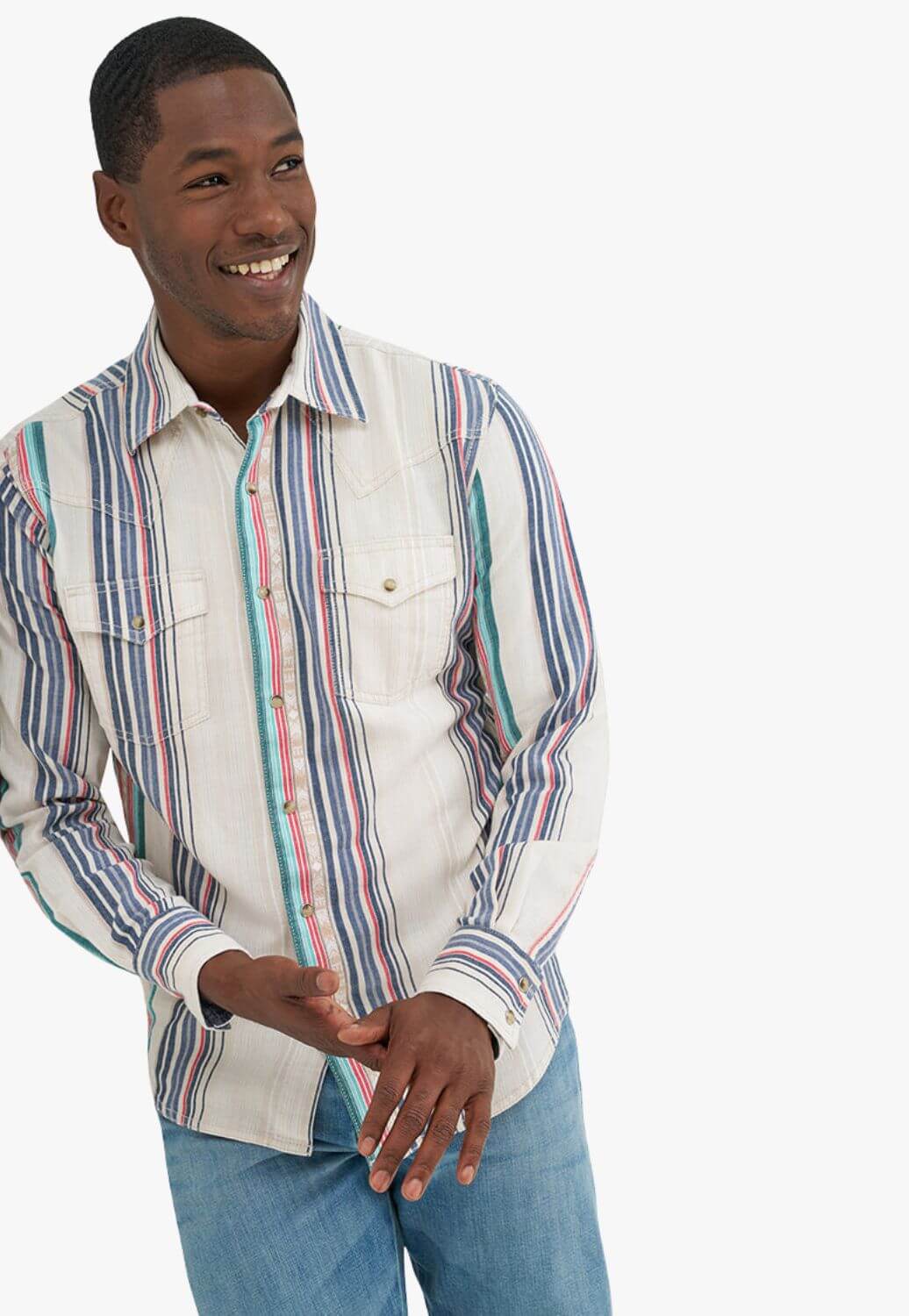 Wrangler Mens Retro Long Sleeve Shirt