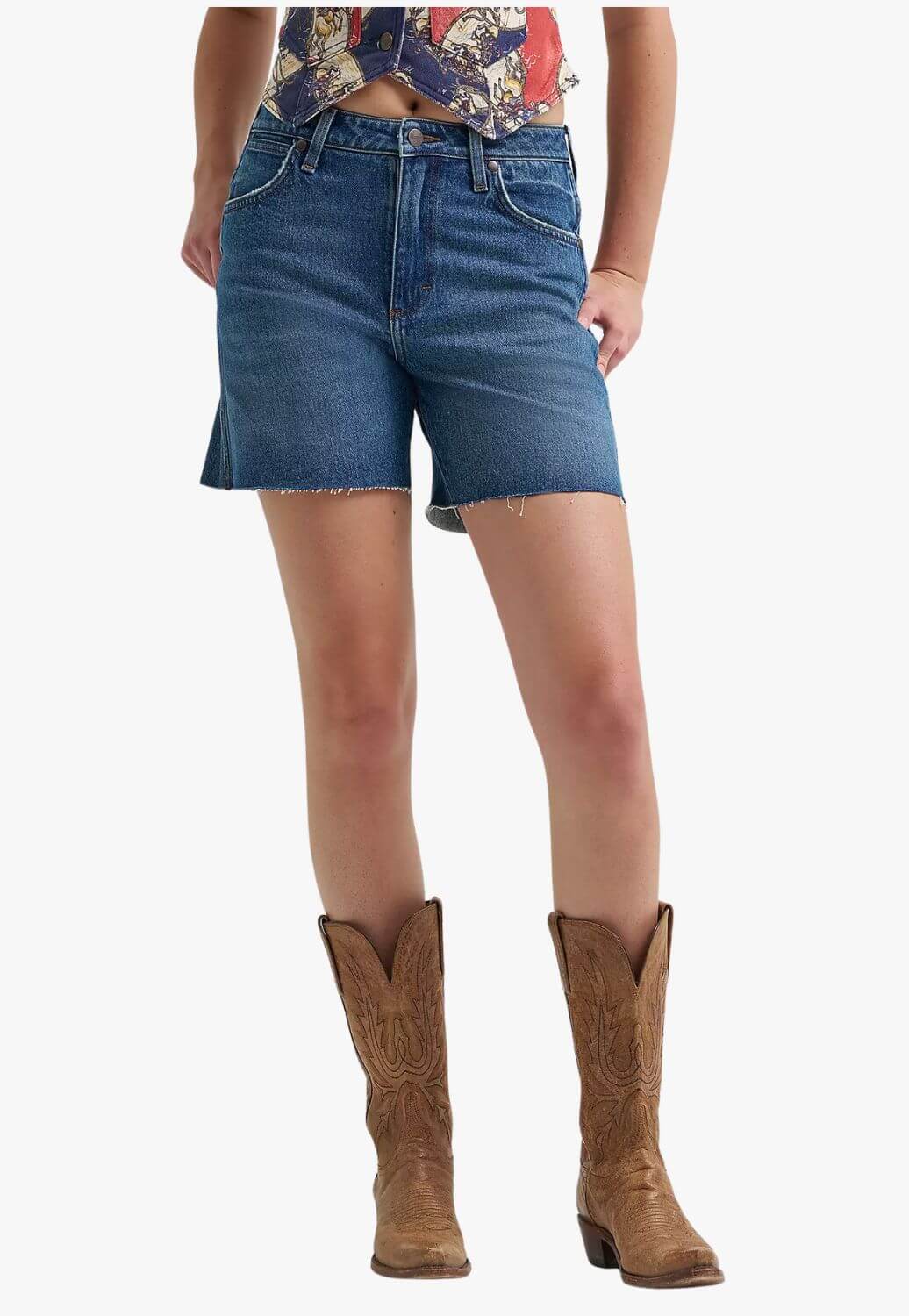 Wrangler Womens Mid-Length Shorts