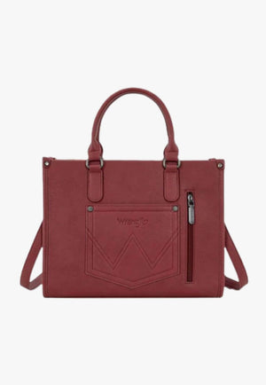 Wrangler Womens Cilia Crossbody Tote Bag
