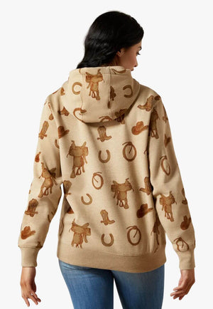 Ariat Womens Printed Hoodie
