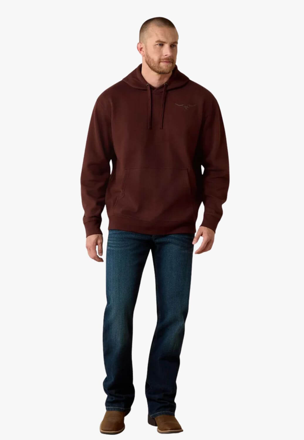 Ariat Mens Sheild Steerhead Hoodie