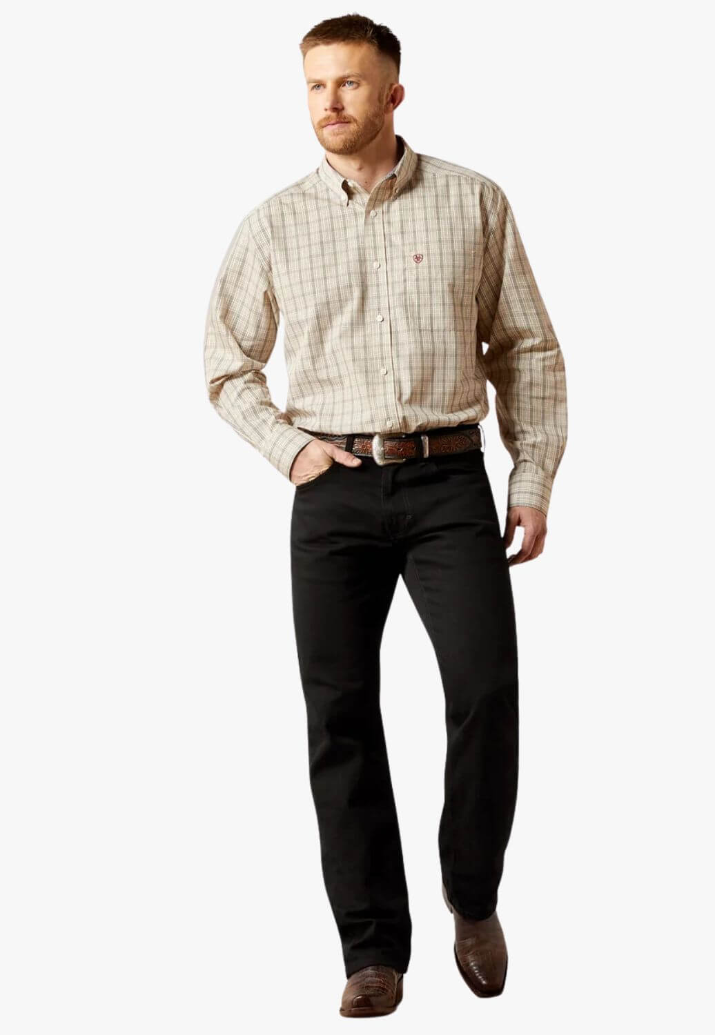 Ariat Mens Wrinkle Free Long Sleeve Shirt