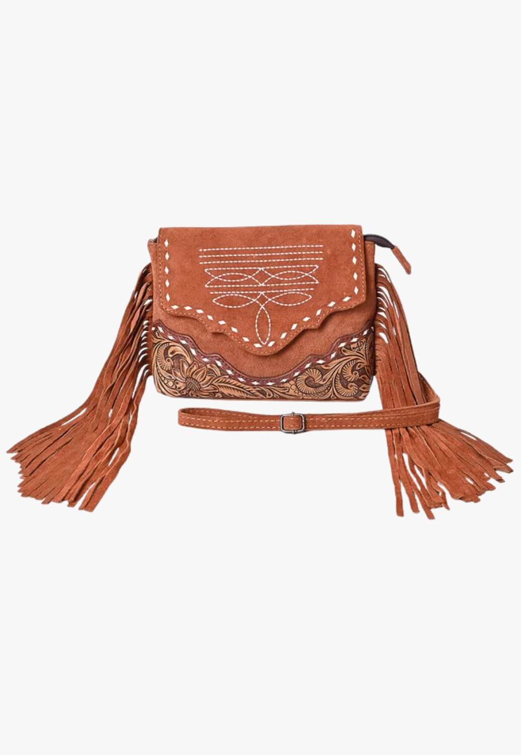 American Darling Crossbody Bag with Fringe