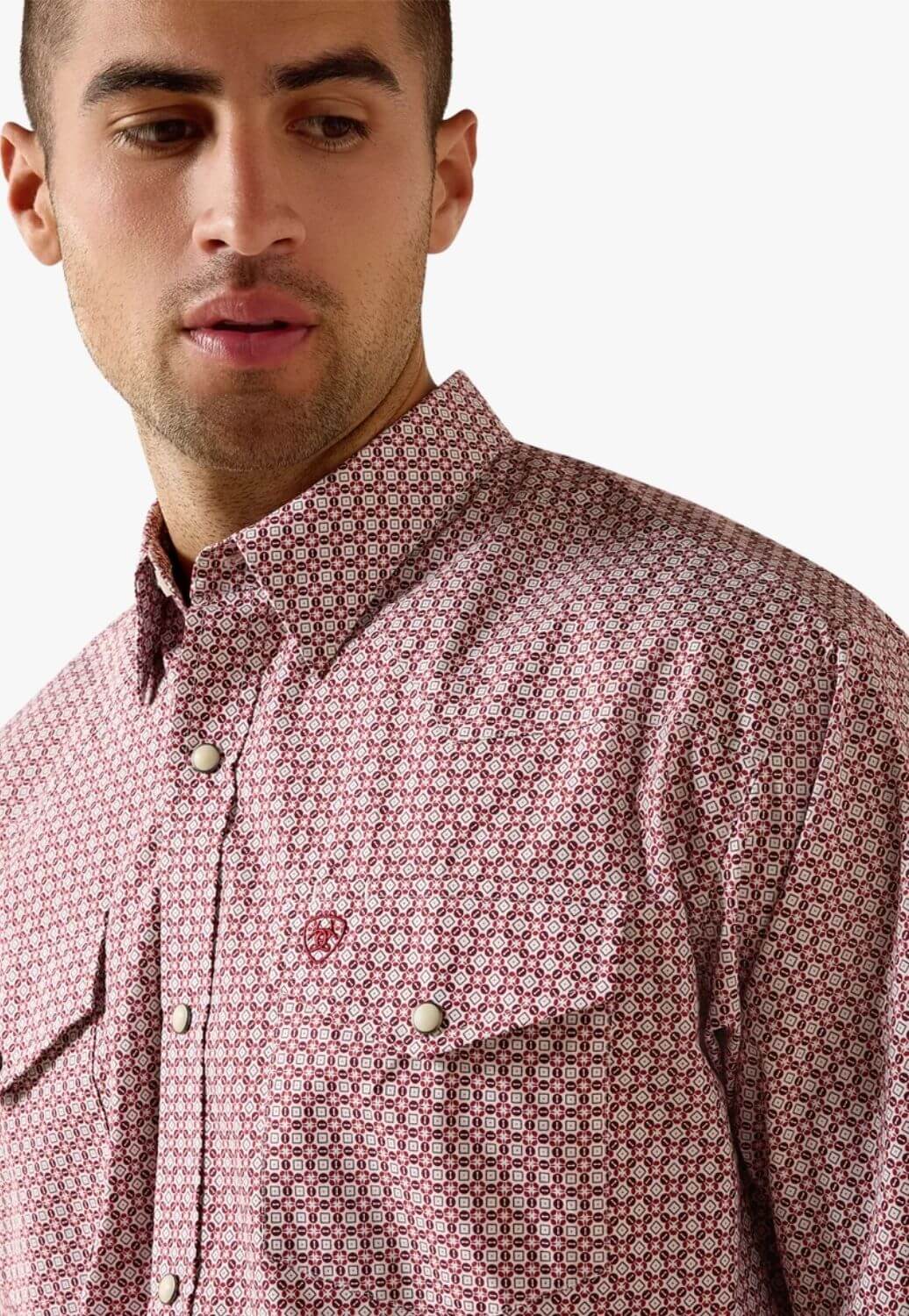 Ariat Mens Long Sleeve Snap Shirt
