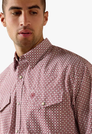 Ariat Mens Long Sleeve Snap Shirt