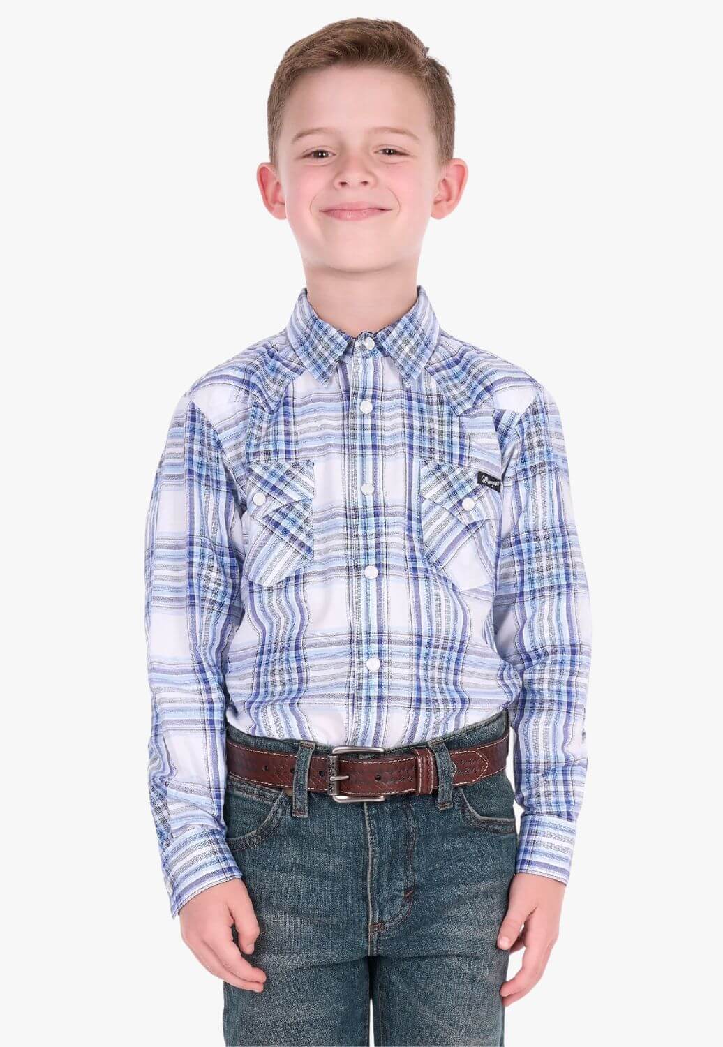 Wrangler Boys Eric Long Sleeve Shirt