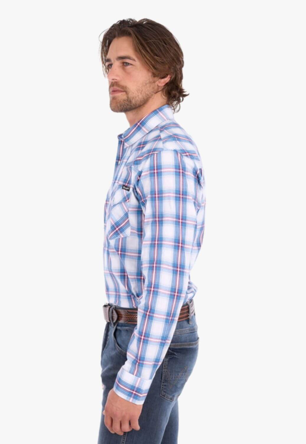 Wrangler Mens  Louis Long Sleeve Shirt