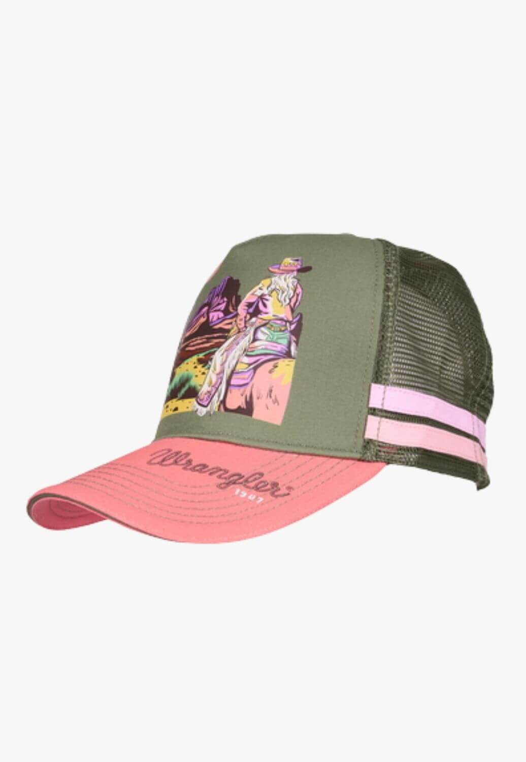 Wrangler Willa High Profile Truckers Cap