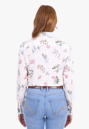 Thomas Cook Womens Mona Long Sleeve Shirt Pink Floral 8