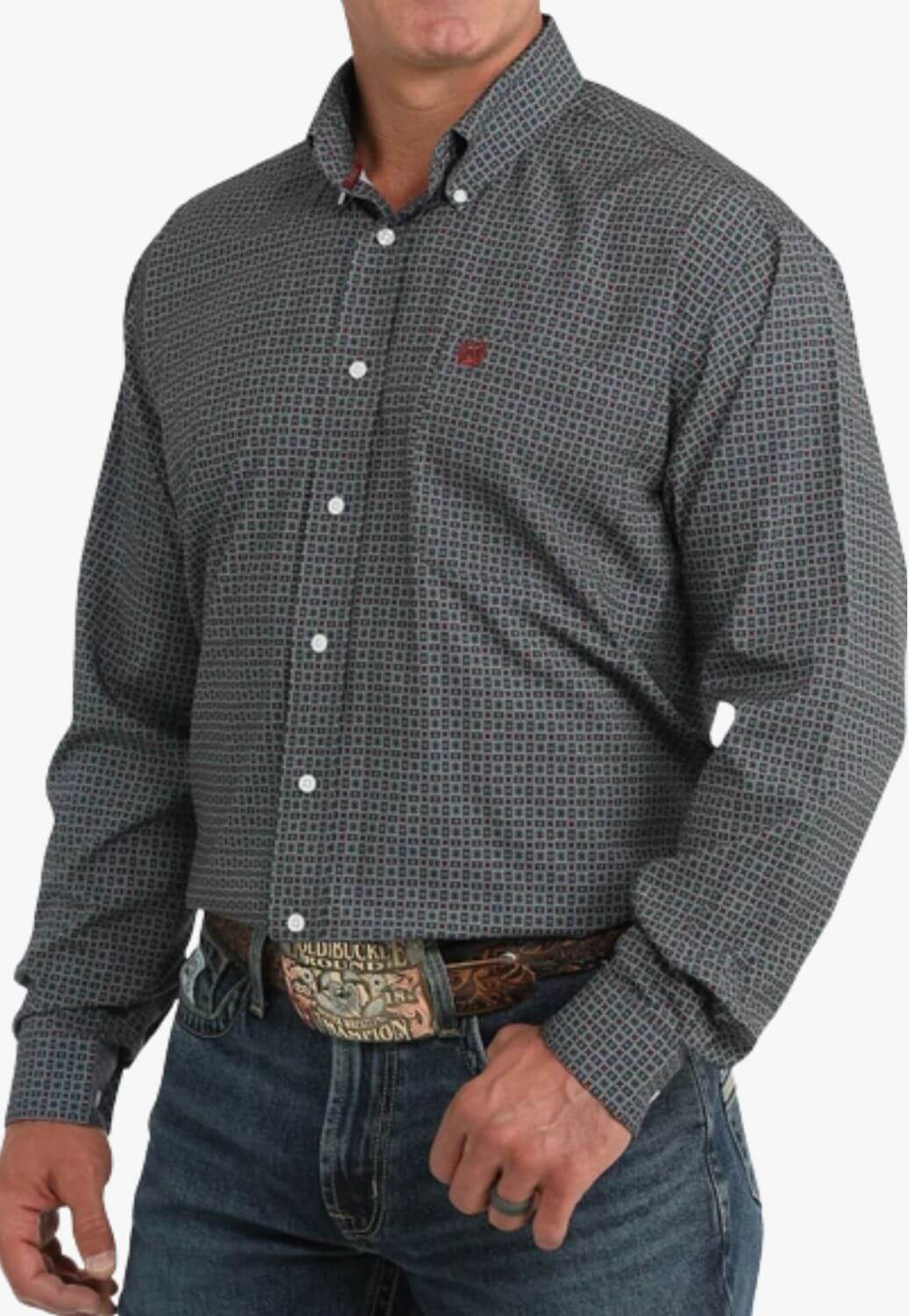 Cinch Mens Arenaflex Long Sleeve Shirt