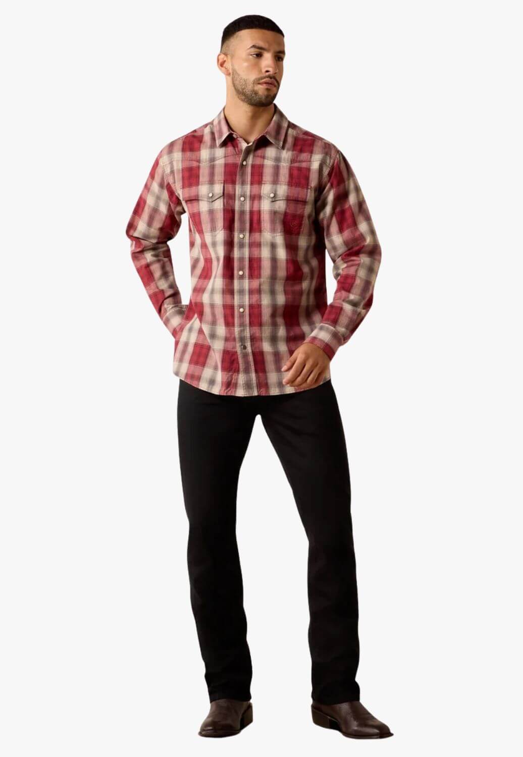 Ariat Mens Hawthorne Long Sleeve Snap Shirt