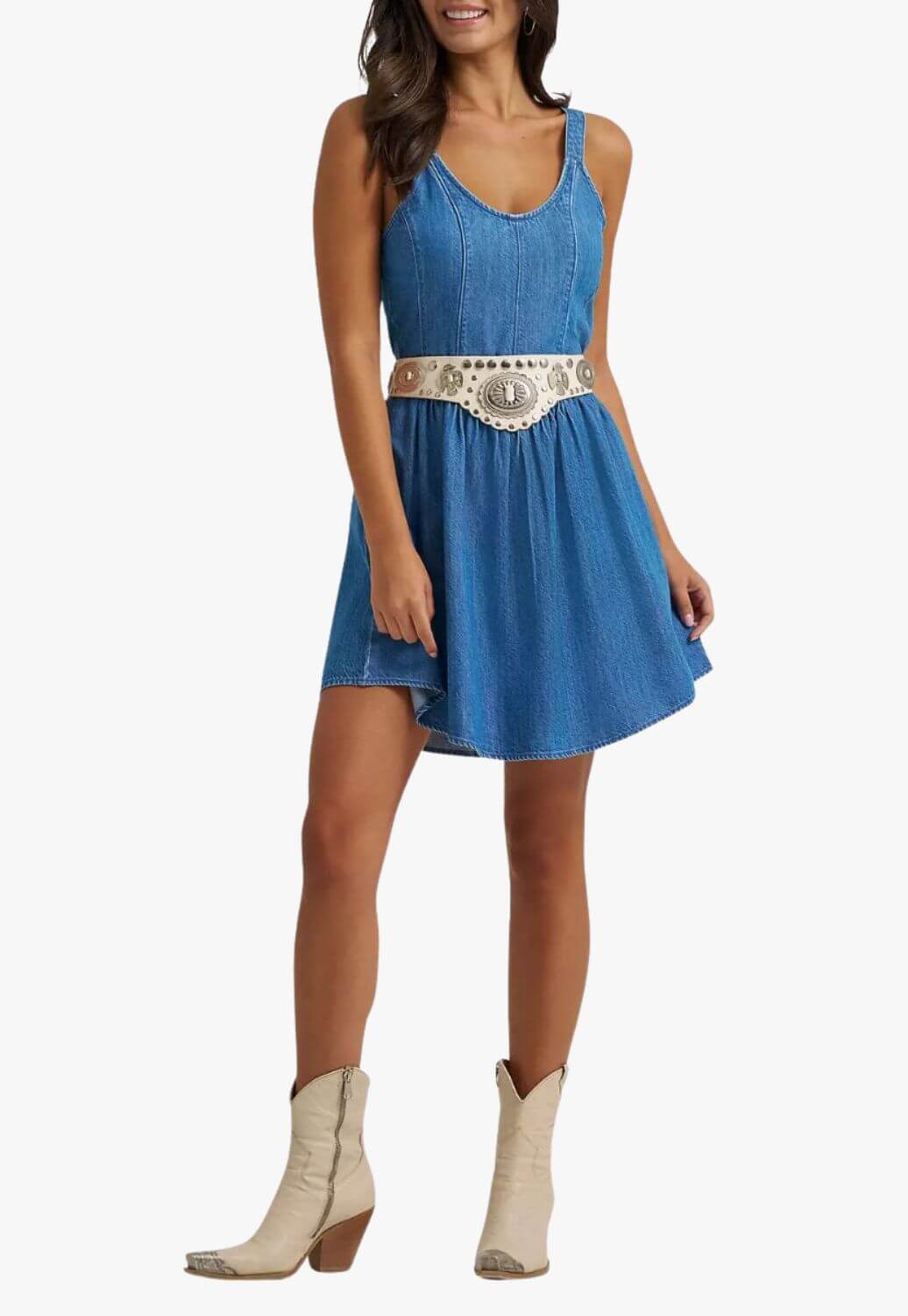 Wrangler Womens Sleeveless Tank Dress