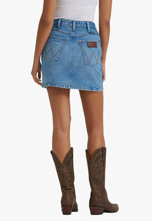 Wrangler Womens High Rise Skirt