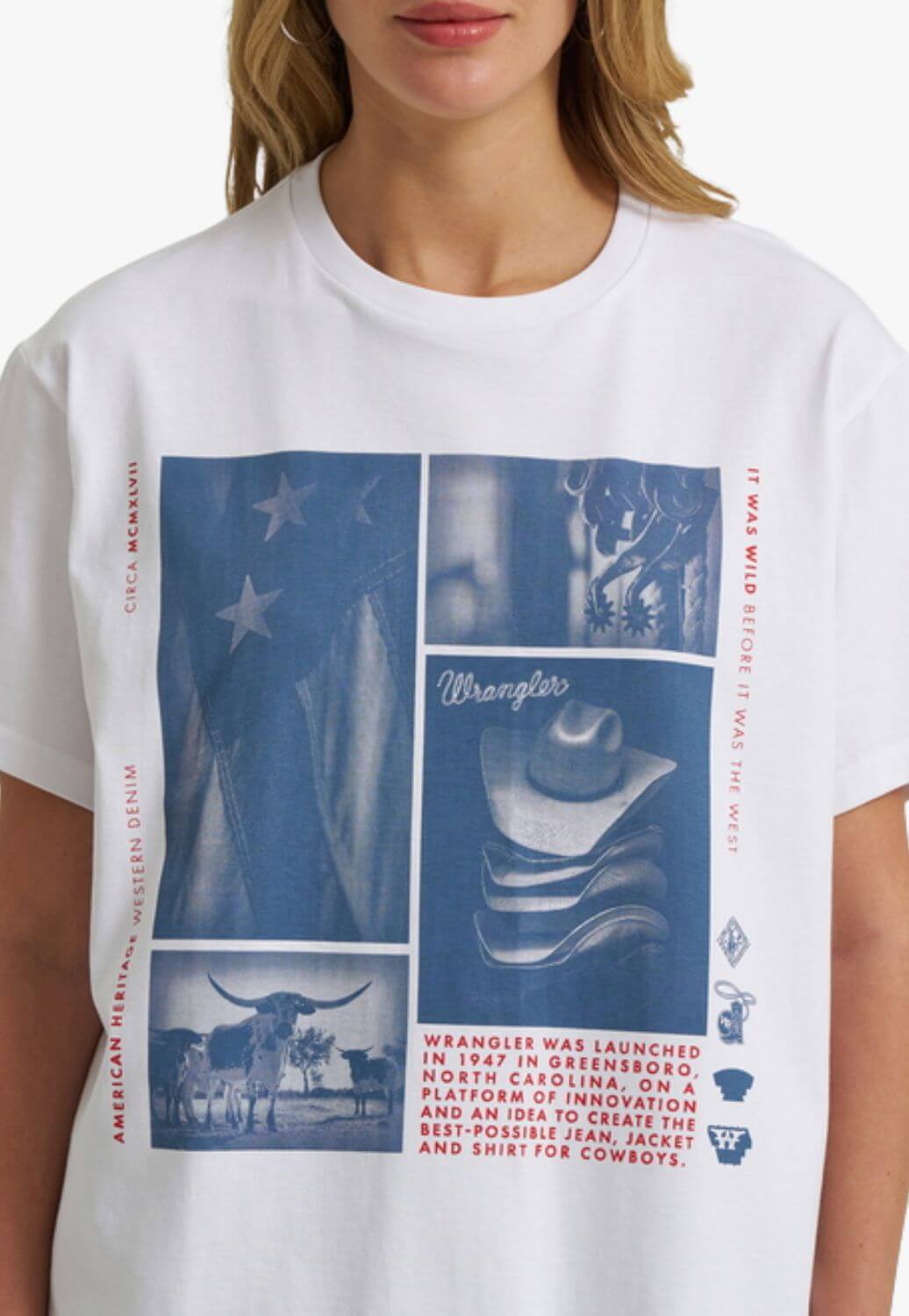 Wrangler Womens Graphic T-Shirt