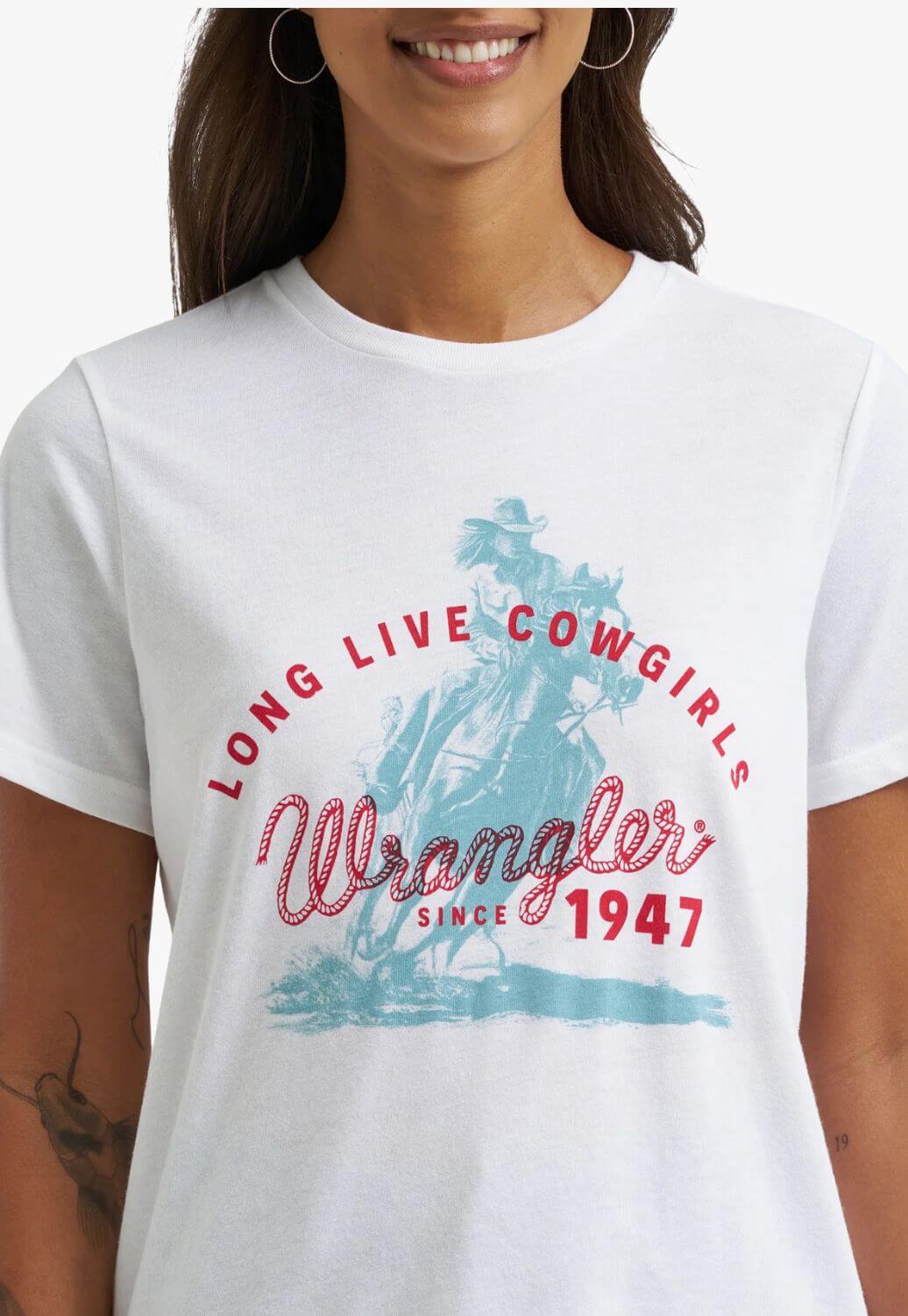 Wrangler Womens Cowgirl Graphic TShirt