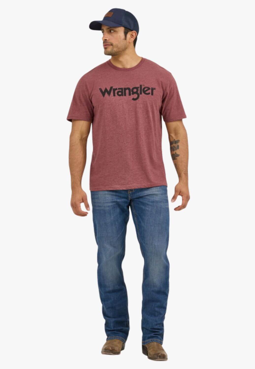 Wrangler Mens Kabel Heather T-Shirt