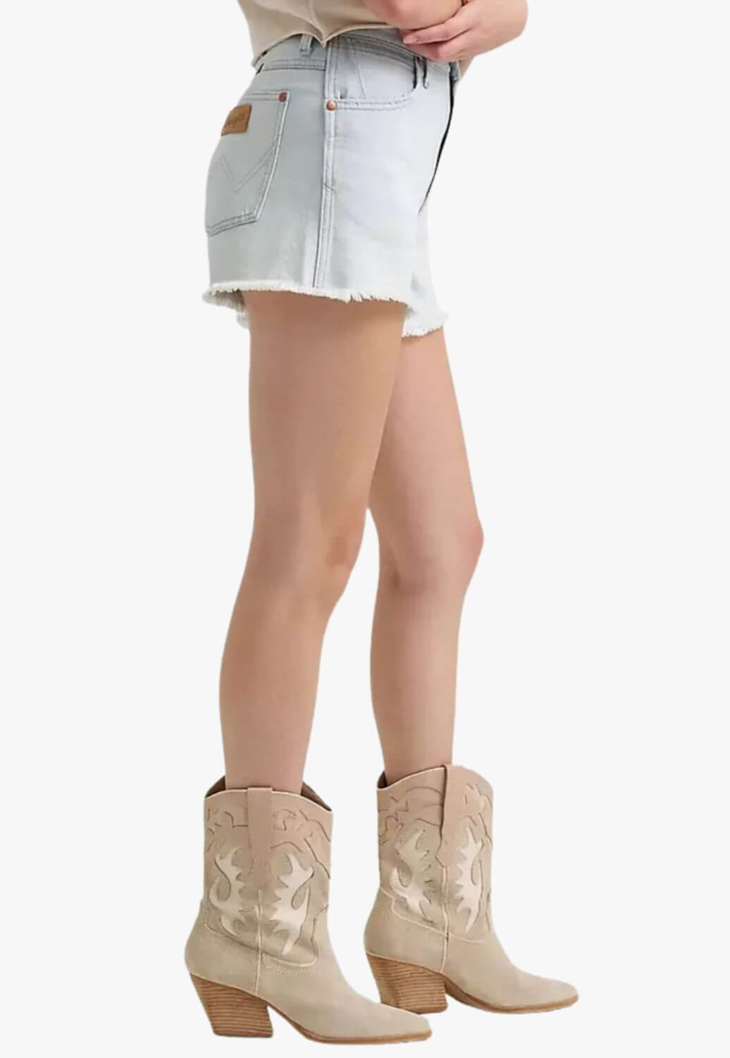 Wrangler Womens High Rise Shorts