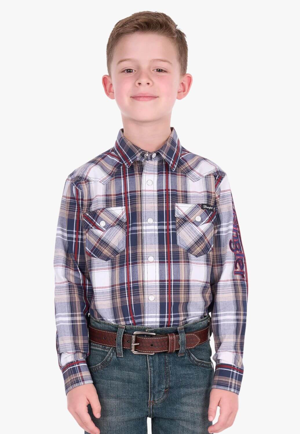 Wrangler Boys Shaun Long Sleeve Shirt