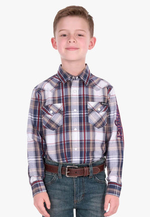 Wrangler Boys Shaun Long Sleeve Shirt