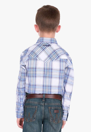 Wrangler Boys Eric Long Sleeve Shirt