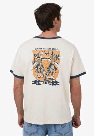 Ringers Western Mens Dust and Ropes T-Shirt