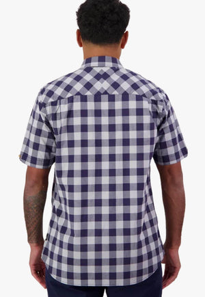 Swanndri Mens Rings Beach Short Sleeve Shirt