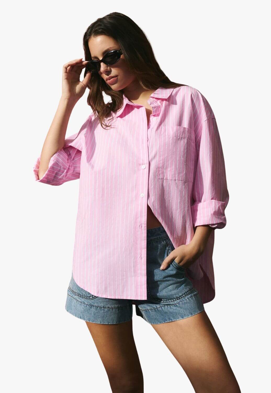 Stories Be Told Womens Oversized Boyfriend Shirt