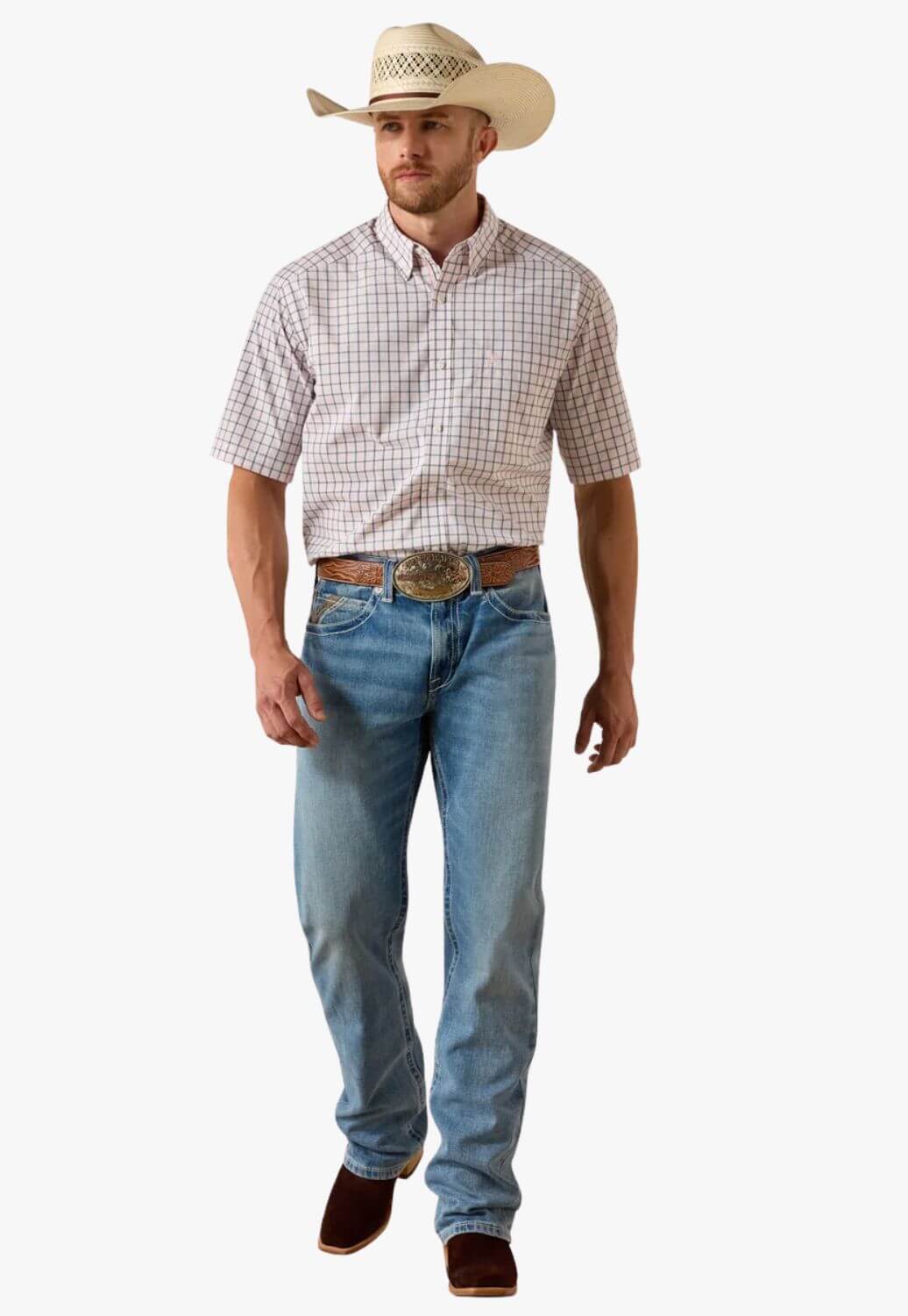 Ariat Mens Pro Series Tex Short Sleeve Shirt