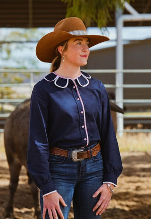 Black Colt Clothing Womens Long Sleeve Shirt