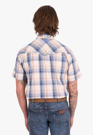 Wrangler Mens Adrian Short Sleeve Shirt