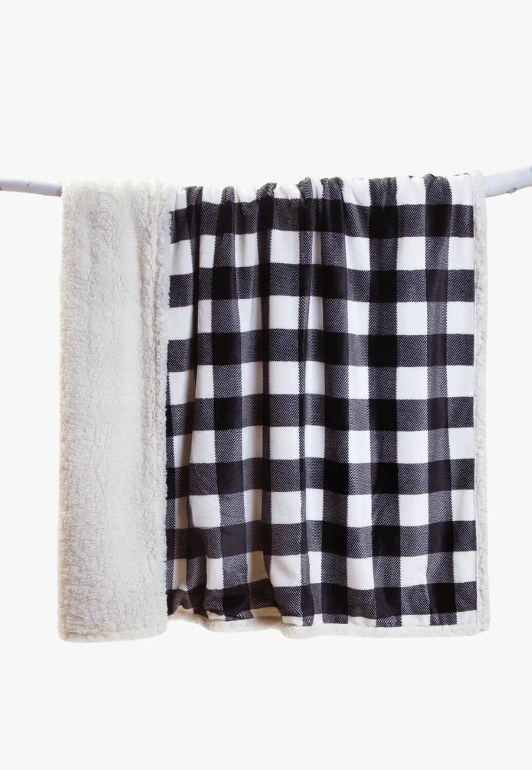 Carstens Plaid Plush Throw