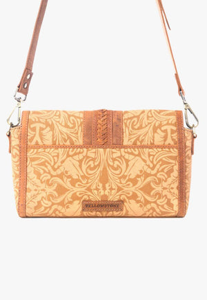 Myra Yellowstone Maverick Sky Crossbody with Buckle