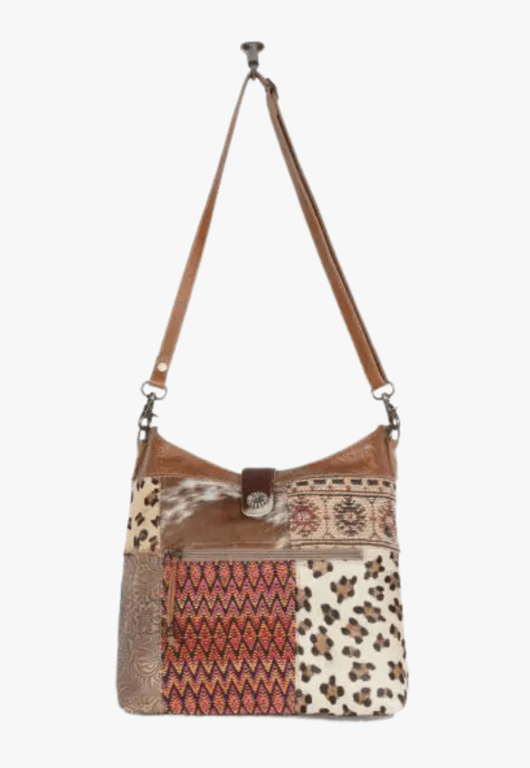 Myra Peruvian Brown Shoulder Bag