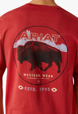 Ariat Mens Patriot Buffalo Coin T-Shirt