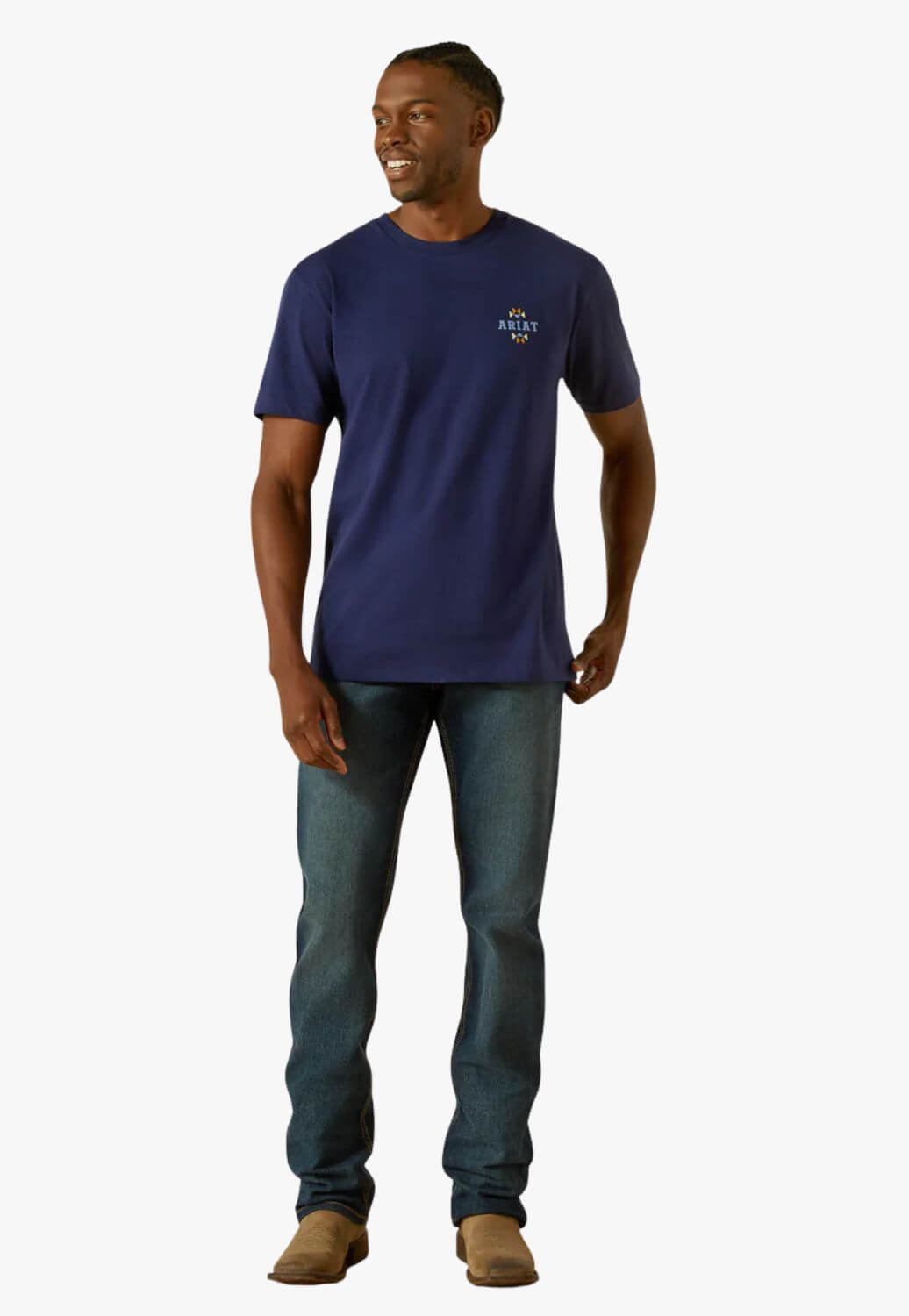 Ariat Mens Woven West T-Shirt